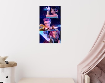 MIRA, ZOEY, RUMI (335mm) - Kpop Wall Sticker