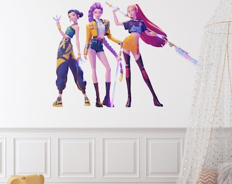 MIRA, ZOEY, RUMI (739mm) - Kpop Wall Sticker Set