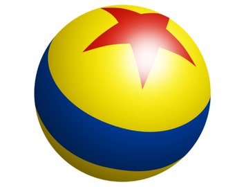 Disney Pixar Luxo Ball Wall Sticker Toy 