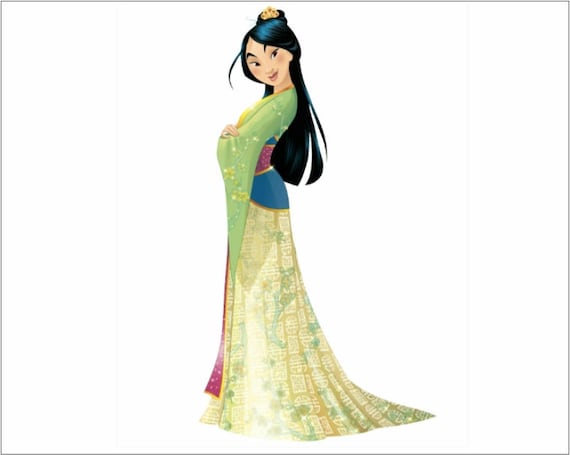 MULAN (421mm) - Wall Sticker - Etsy MULAN (421mm) - Wall Sticker - Etsy