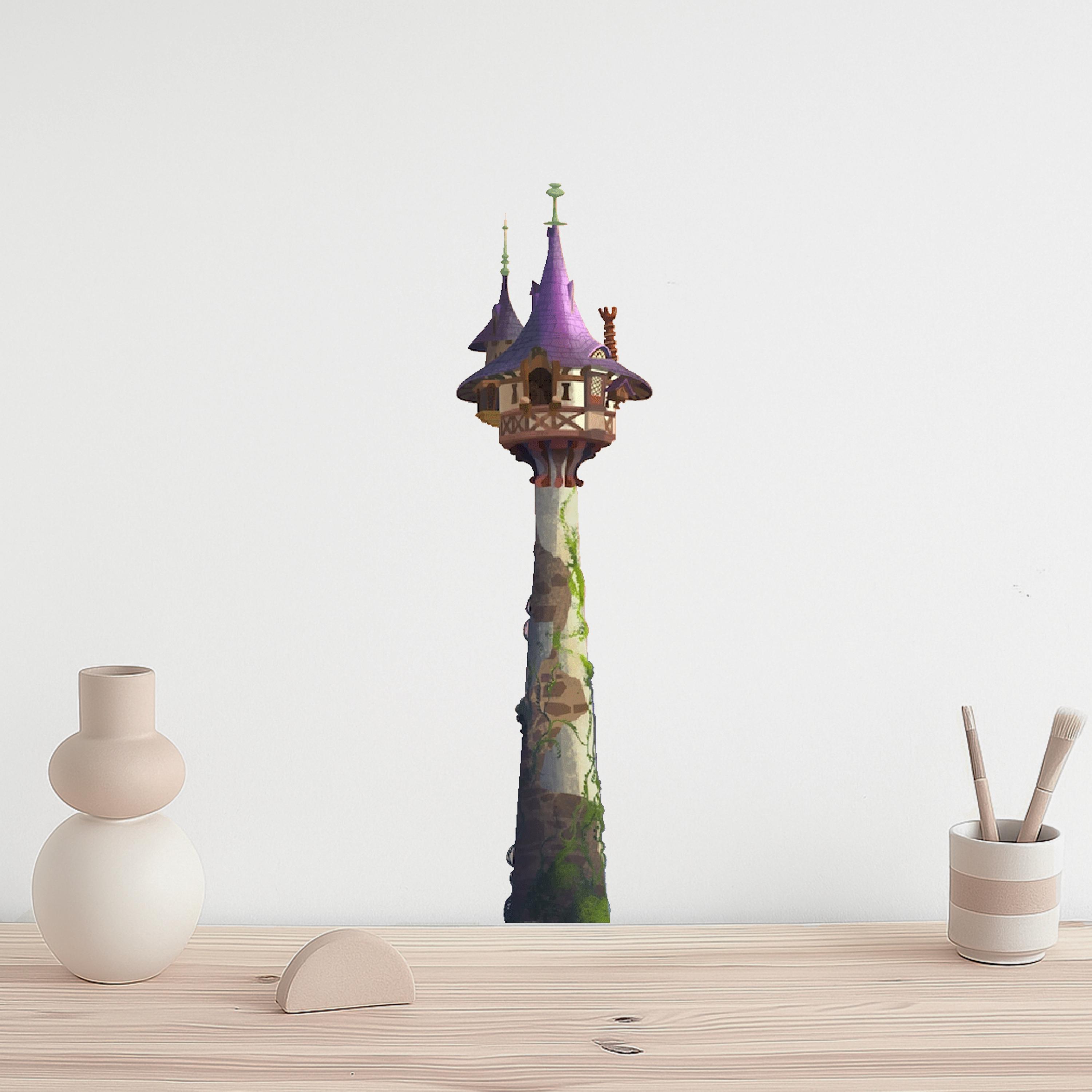 ラプンツェルの塔（300mm） - ウォールステッカー - Etsy 日本