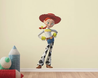 JESSIE Wall Sticker - Toy Story Theme - Smallest Size (254mm) - 214