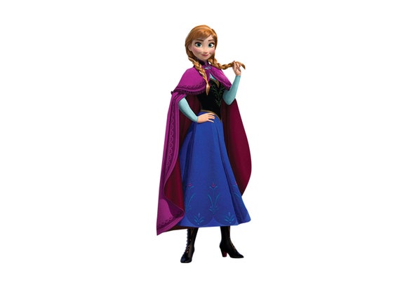 Disney Princess Frozen 1 Anna 800MM X 320MM Wall /cupboard Sticker 323 -   Israel