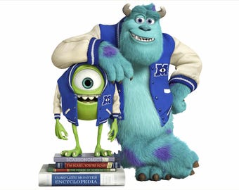 MONSTERS (874mm hIgh - 33.5 Inches) - Wall Sticker