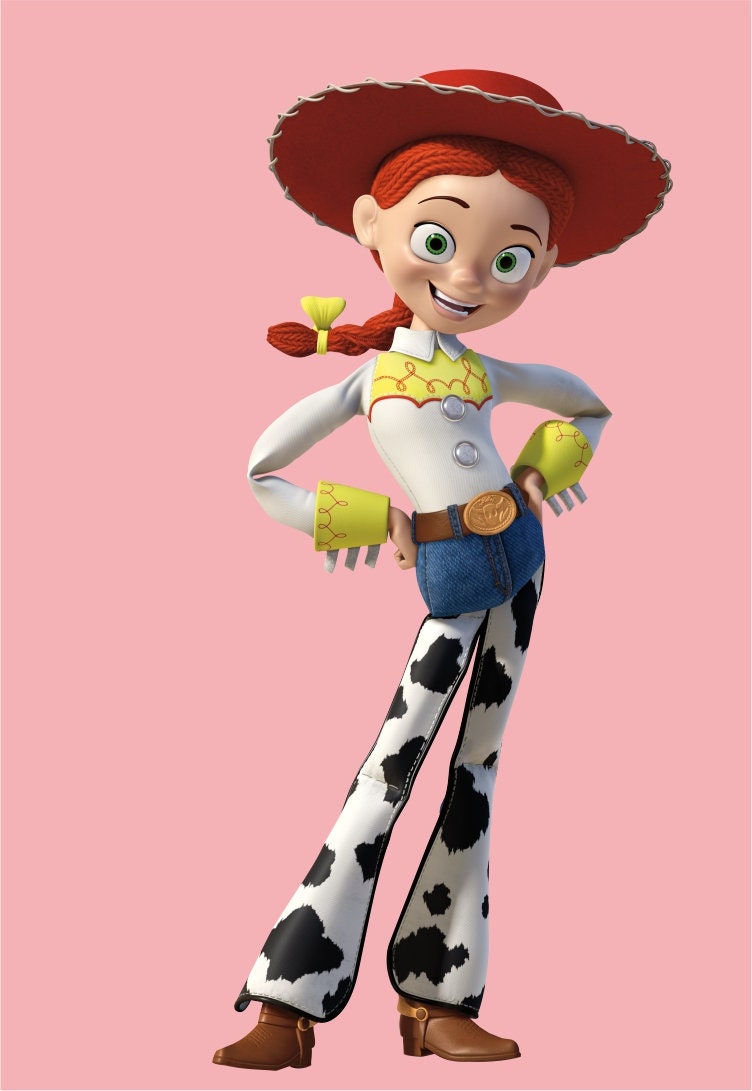Jessie Toy Story Wall Sticker Various Sizes Wall Mm - Etsy UK
