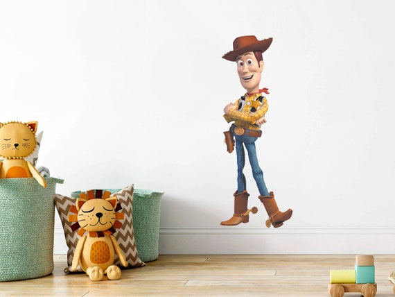 Woody Toy Story Wall Sticker Large Various Sizes Cut to Shape 208 -   Israel