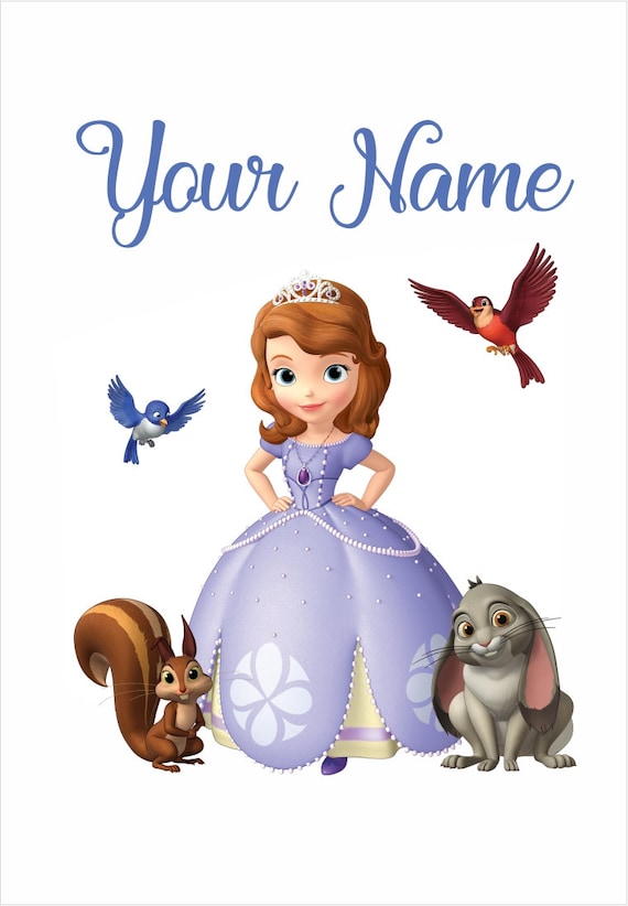 CUSTOM SOFIA (480mm)- Wall Sticker - Etsy Norway