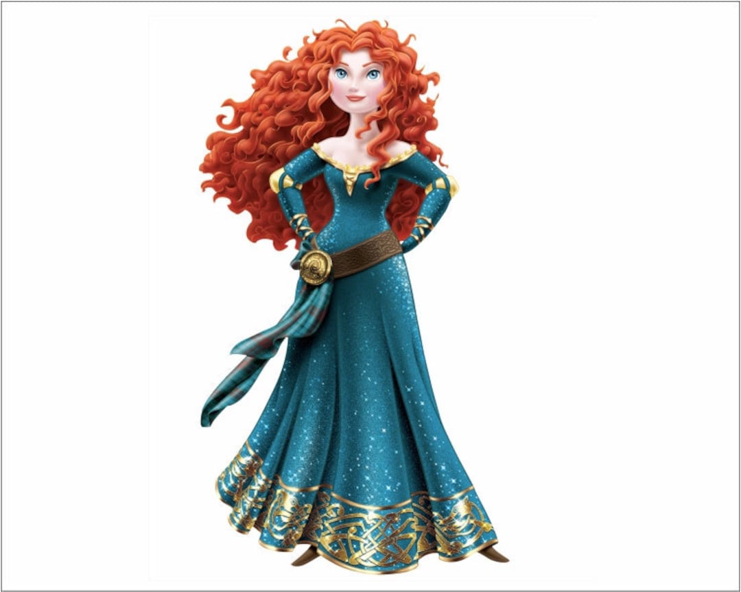 Disney Princess Merida 421mm High Wall /cupboard Sticker 196 - Etsy Sweden