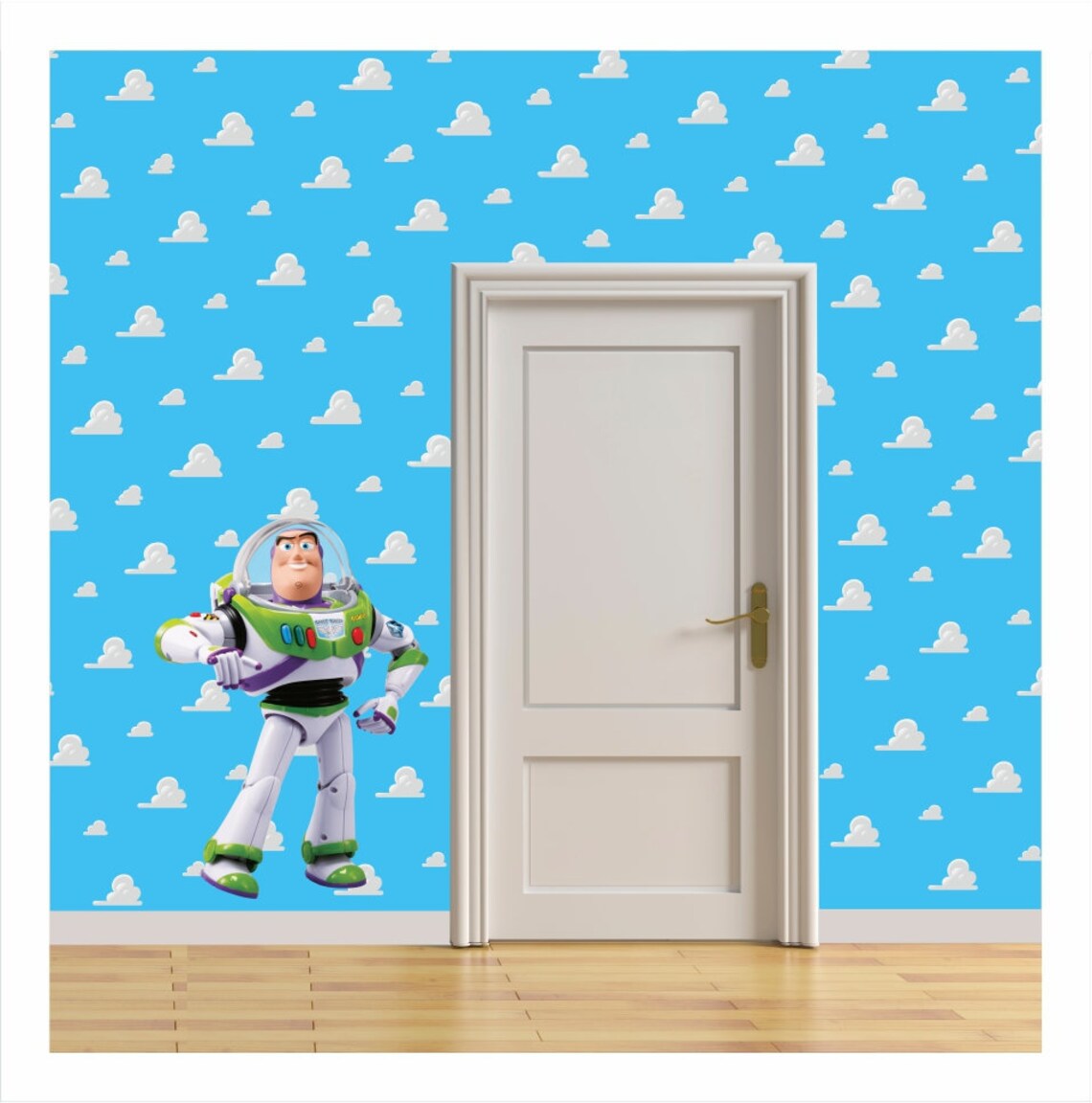 Buzz Lightyear Toy Story Wall Sticker Large Various Etsy UK