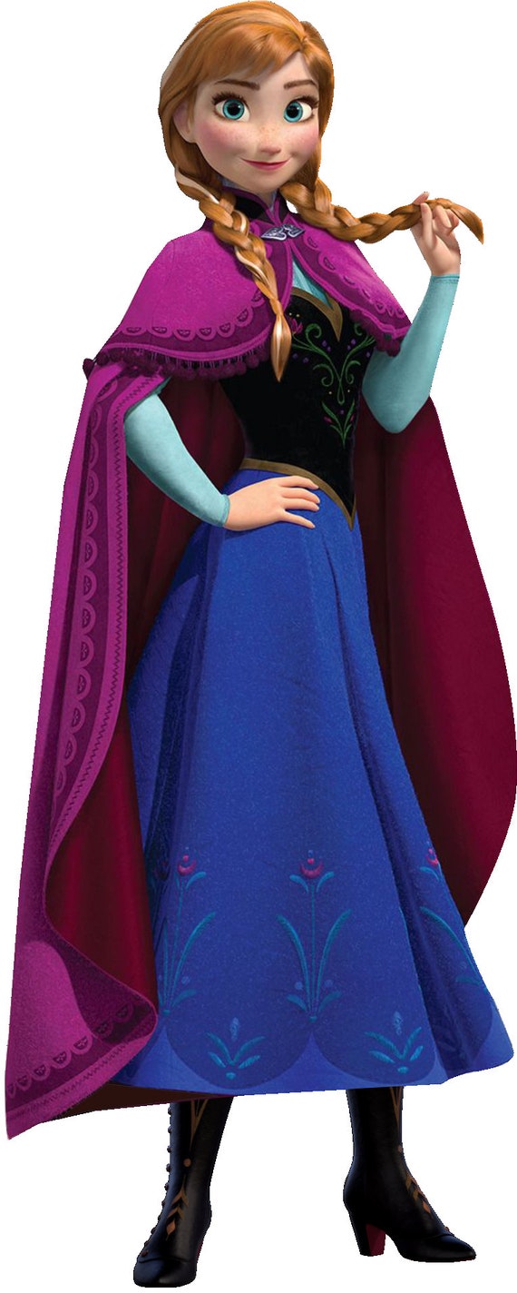 Bruin Belang Analytisch Disney Princess Frozen 1 Anna Wall /cupboard Sticker 224 - Etsy