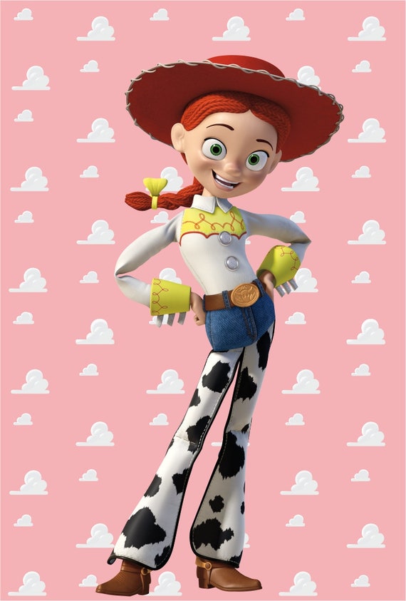 JESSIE 254mm X 116mm Toy Story Wall Sticker No 213 Etsy