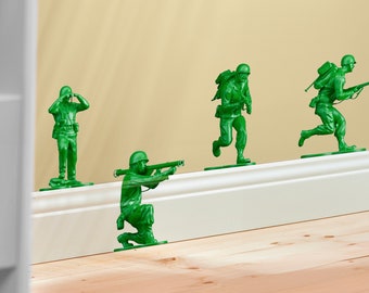 Green Army Men Toy story X24 - Boys/girls Room Wall / Car Stickers Cut to shape