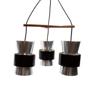 Vintage 1960s Jo Hammerborg Ceiling Light – Fog & Mørup, Denmark