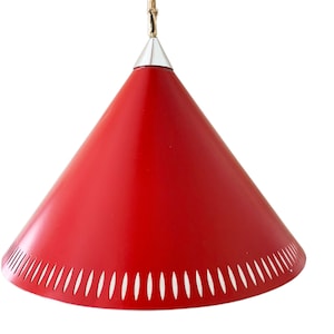 Pendant Lamp by Bent Karlby for Lyfa, Denmark, 1960s.