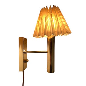 Scone Designed By Jo Hammerborg - This Brass Lamp Was Produced In Denmark By Fog & Mørup.