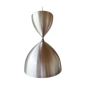 Gorgeous Pendant By Jo Hammerborg For Fog & Morup Denmark - Danish Design - Collectible - Scandinavian Lamp - Aluminum - Interior Design