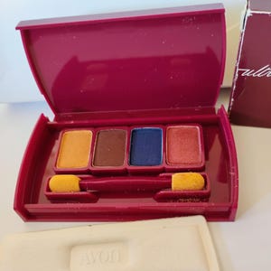 Avon CLASSIC CASUALS Ultra Wear Eyeshadow Boutique (4 Colors), Never Used, Mint In Box, Discontinued, Vintage 1980s, vHTF