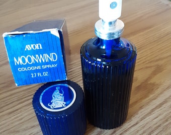 avon collectibles avon moonwind cream perfume FULL Avon MOONWIND Cologne Spray, FULL, Never Used