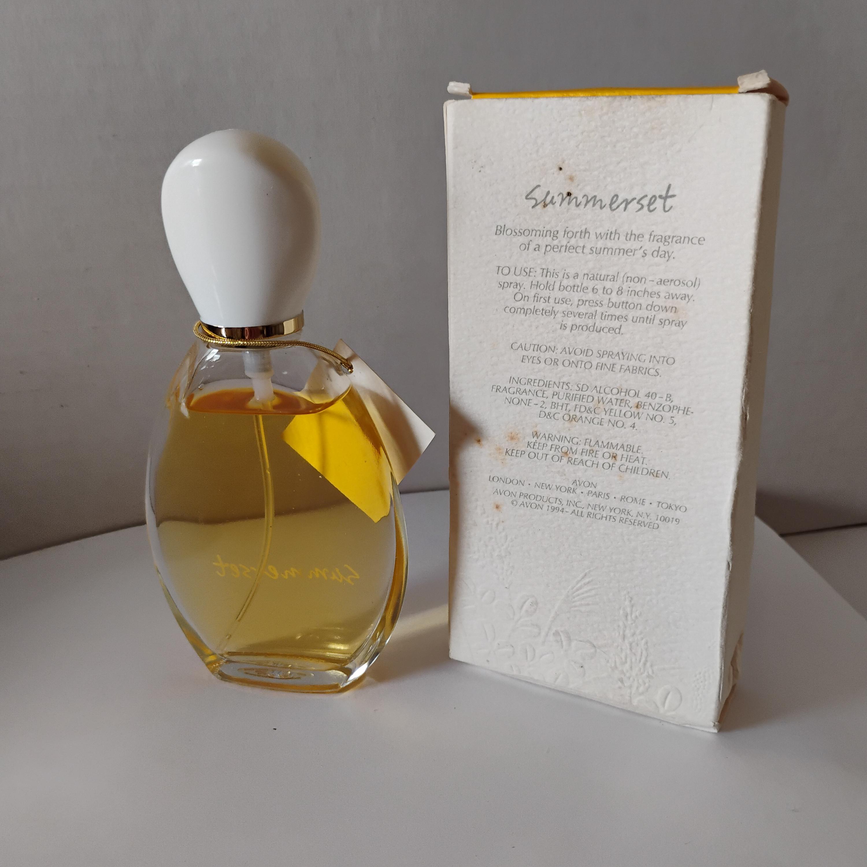 Avon SUMMERSET Cologne Spray, 1.7 Fl. Oz. FULL, Never Used, Mint