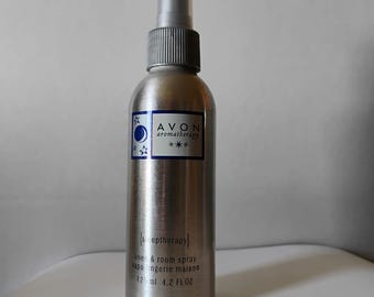 FULL Avon Sleeptherapy, Linen & ROOM SPRAY, Aromatherapy, 4.2 fl. oz., Discontinued, Vintage 2002