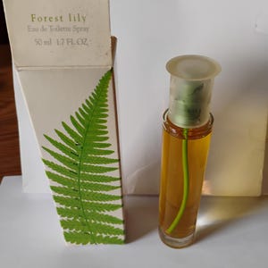 Vintage Avon Forest Lily Eau de Toilette: 1998 Discontinued Perfume, Full in Box