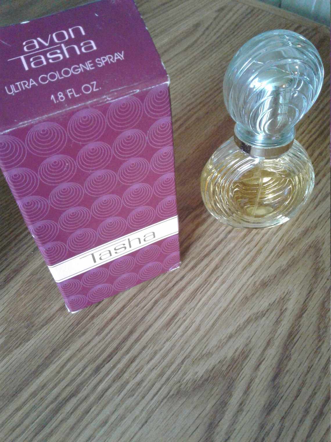 1.8 Oz Avon TASHA Ultra Cologne Spray 1.8 Fl. Oz. Full Never - Etsy