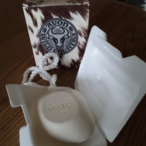 Avon WILD COUNTRY Shower Soap (Soap-On-A-Rope) Net Wt. 5 oz. MINT In Box, New, Never Used, Vintage 1980s