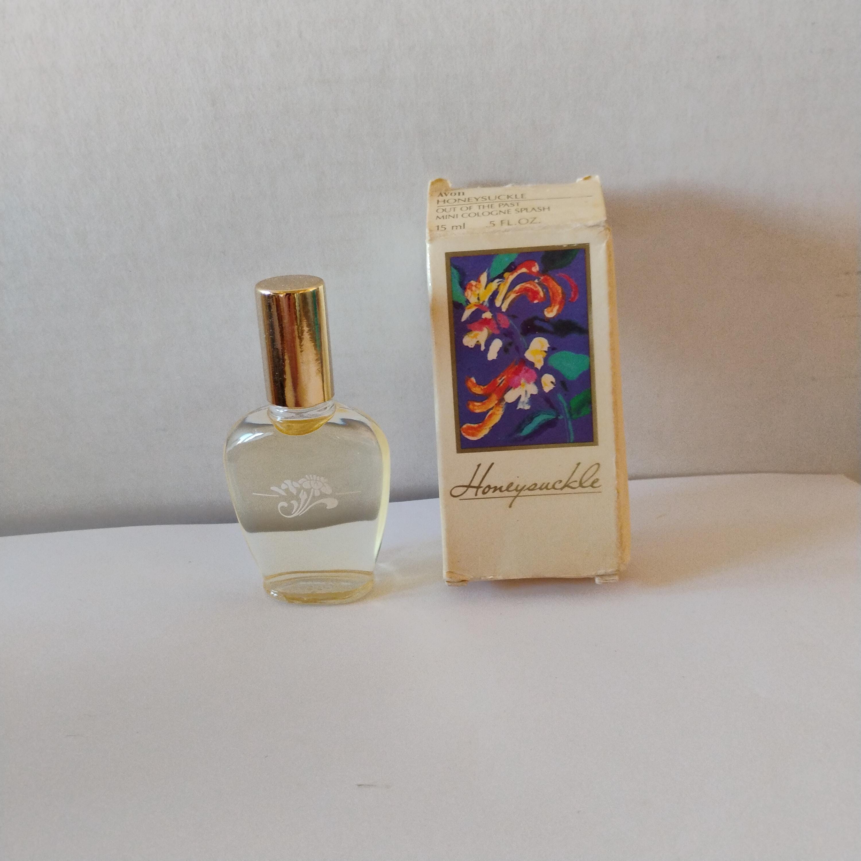 Avon Full HONEYSUCKLE Cologne Splash MINI - .5 Fl. Oz., FULL