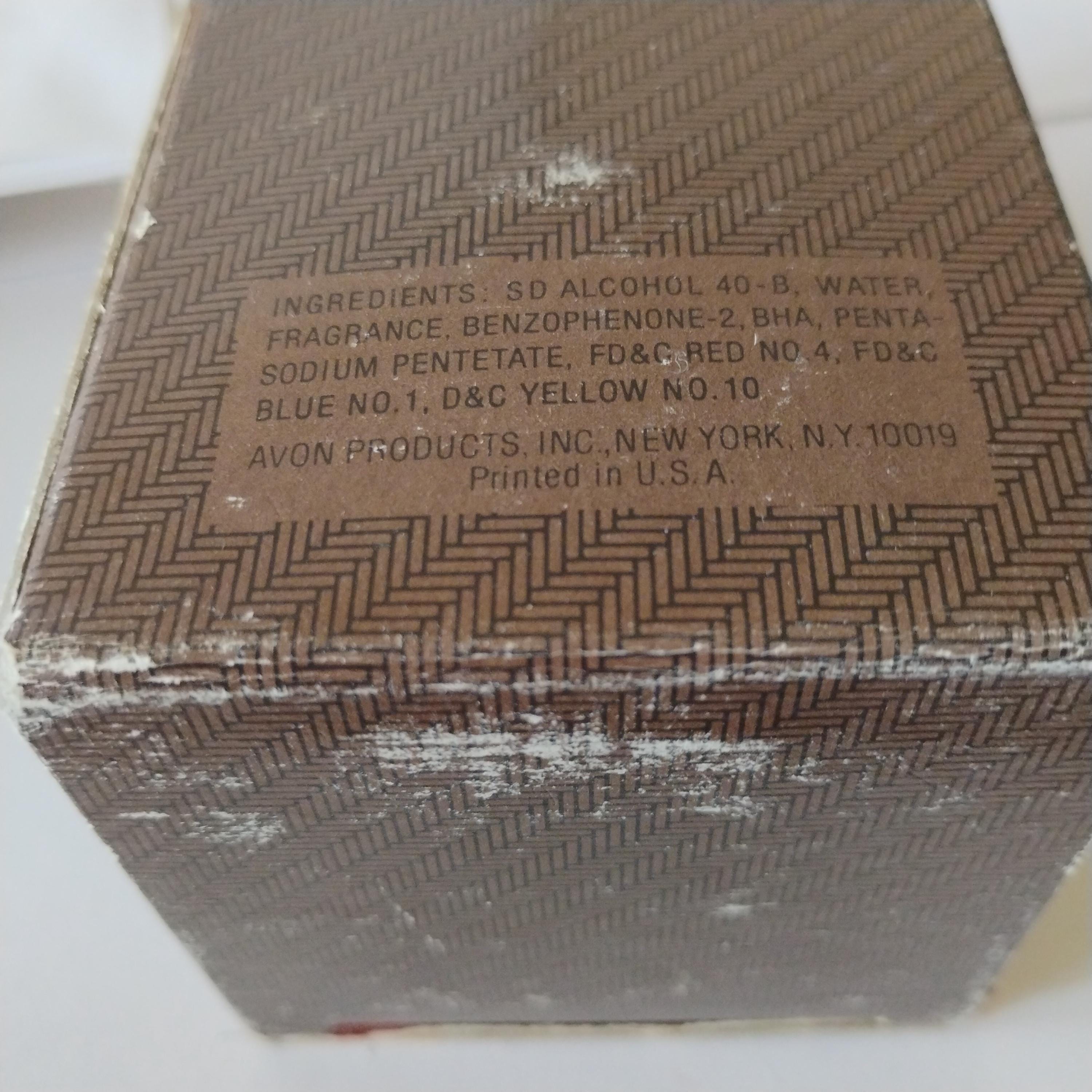 Avon TRAZARRA Cologne for Men, FULL, 4 Fl. Oz., Mint in Box
