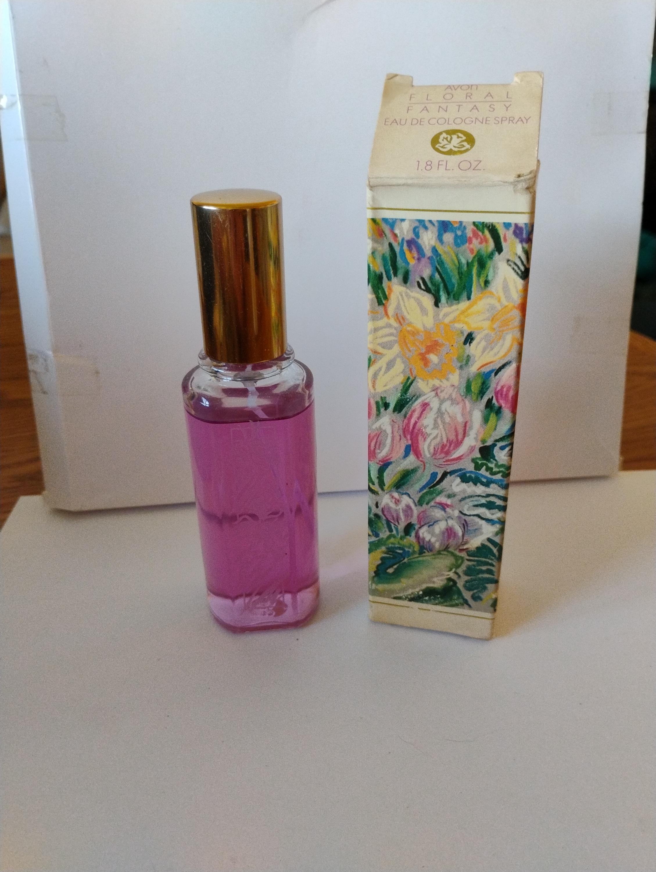 FULL Avon FLORAL FANTASY Eau De Cologne Spray, 1.8 Fl. Oz., Mint