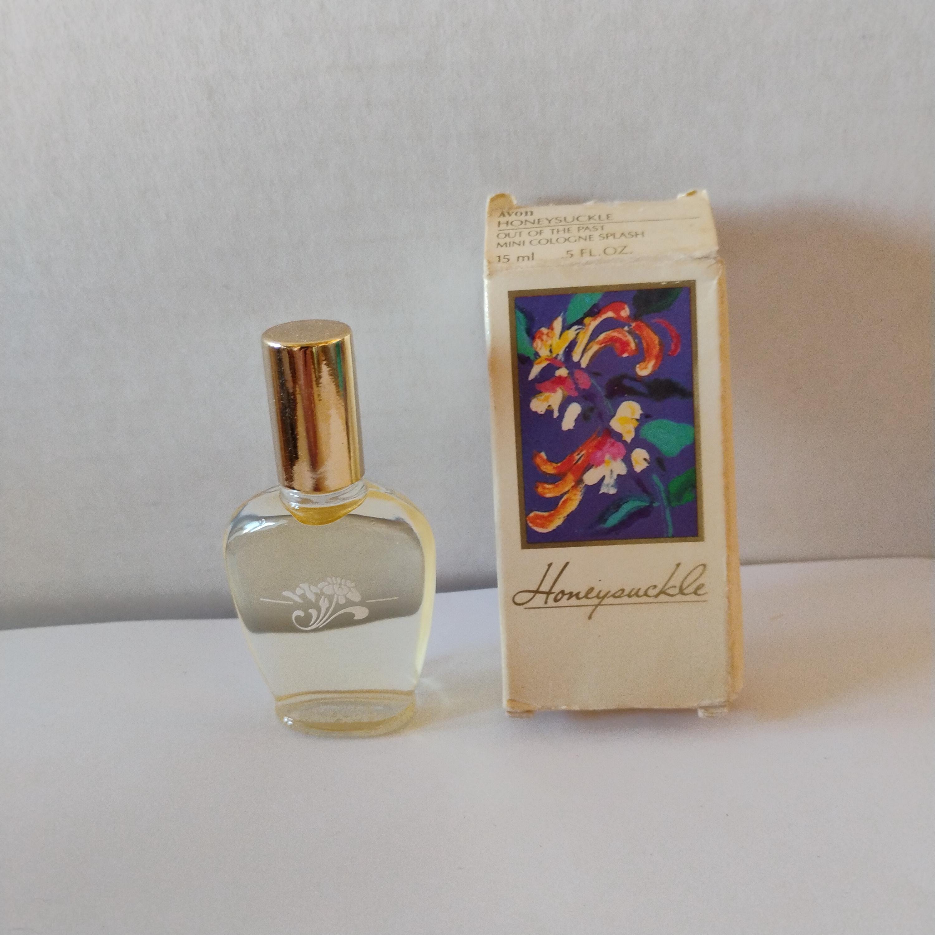 Avon Full HONEYSUCKLE Cologne Splash MINI - .5 Fl. Oz., FULL