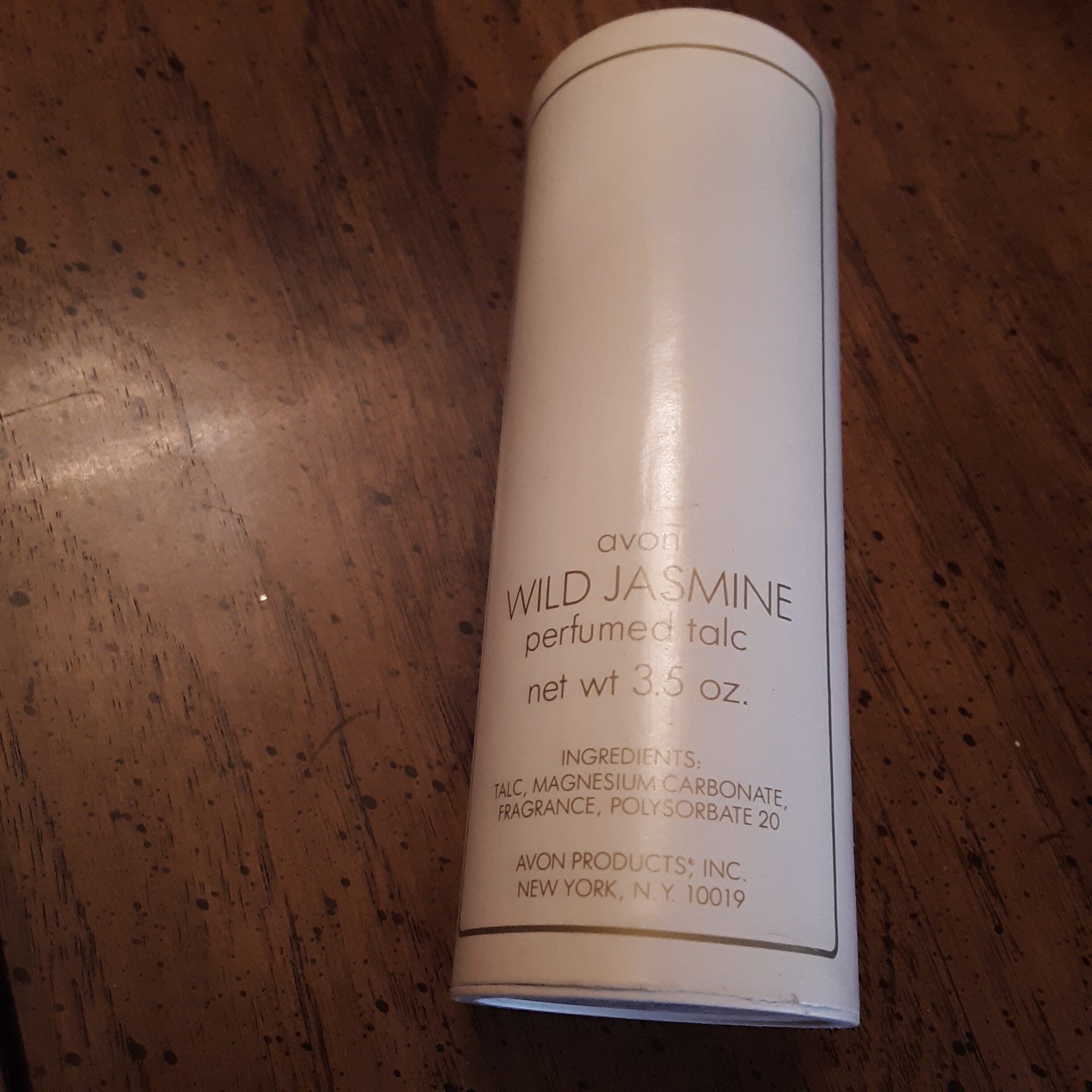 FULL Avon WILD JASMINE Perfumed Talc body Powder 3.5 Oz. Net Etsy