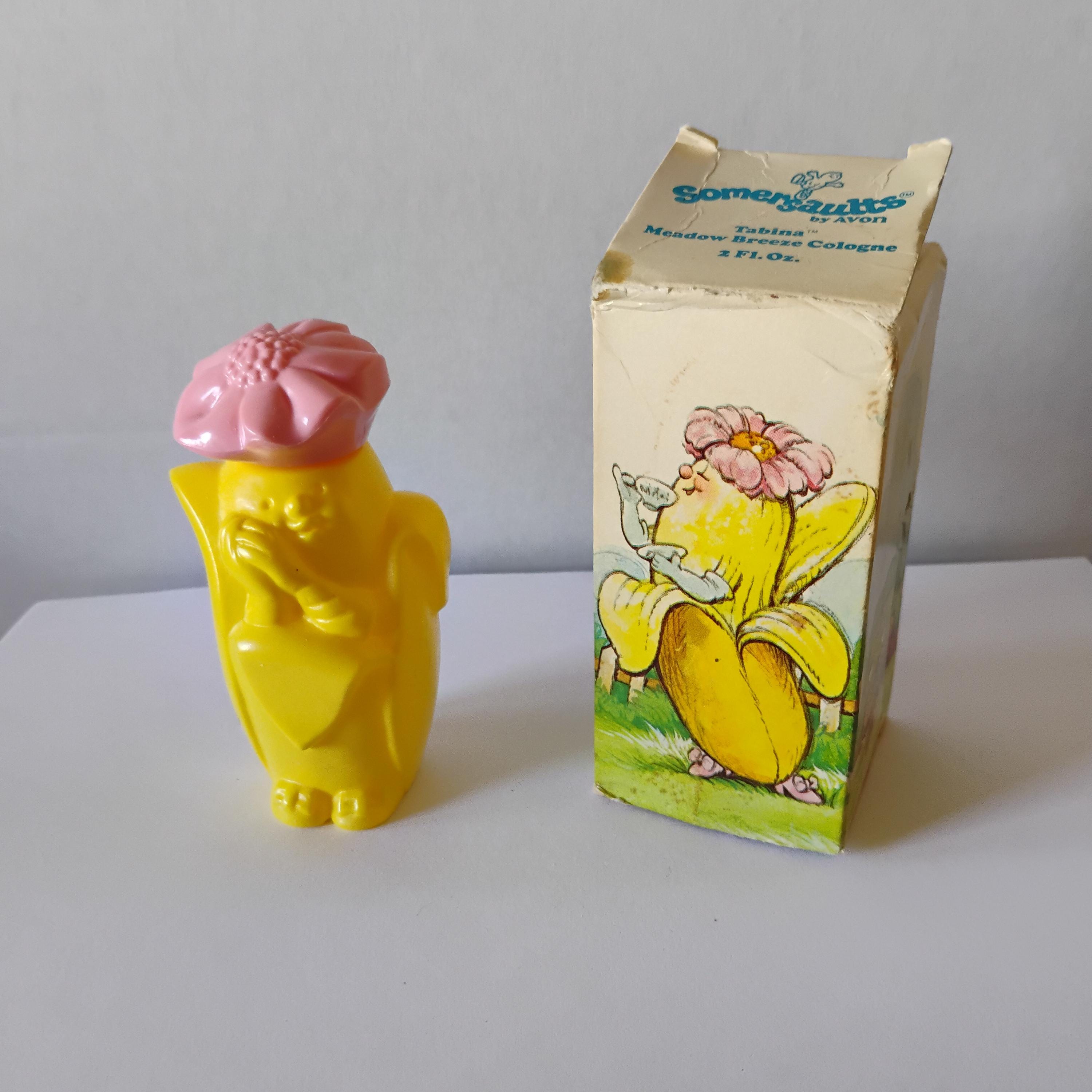 Avon SOMERSAULTS TABINA (banana) With Meadow Breeze Cologne, Full