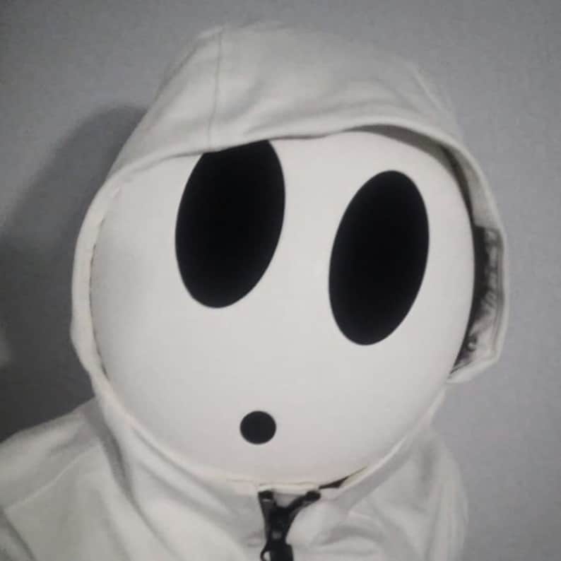 Shy Guy / Gal Mask 3D Printed Etsy