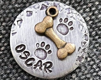 Dog Tag, Dog Bone Tag, Dog Tags for Dogs , Dog Tags, Personalized Dog Tags