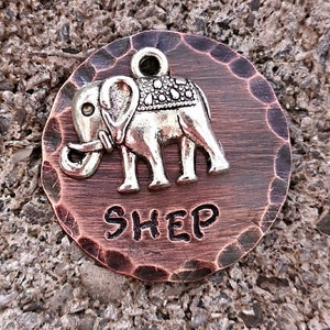 Dog Tag, Elephant Dog Tag | Dog Tags for Dogs, Dog Tags, Personalized Dog Tags