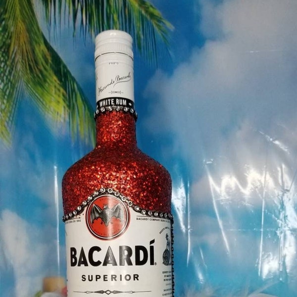 Empty Rum Bottle Etsy