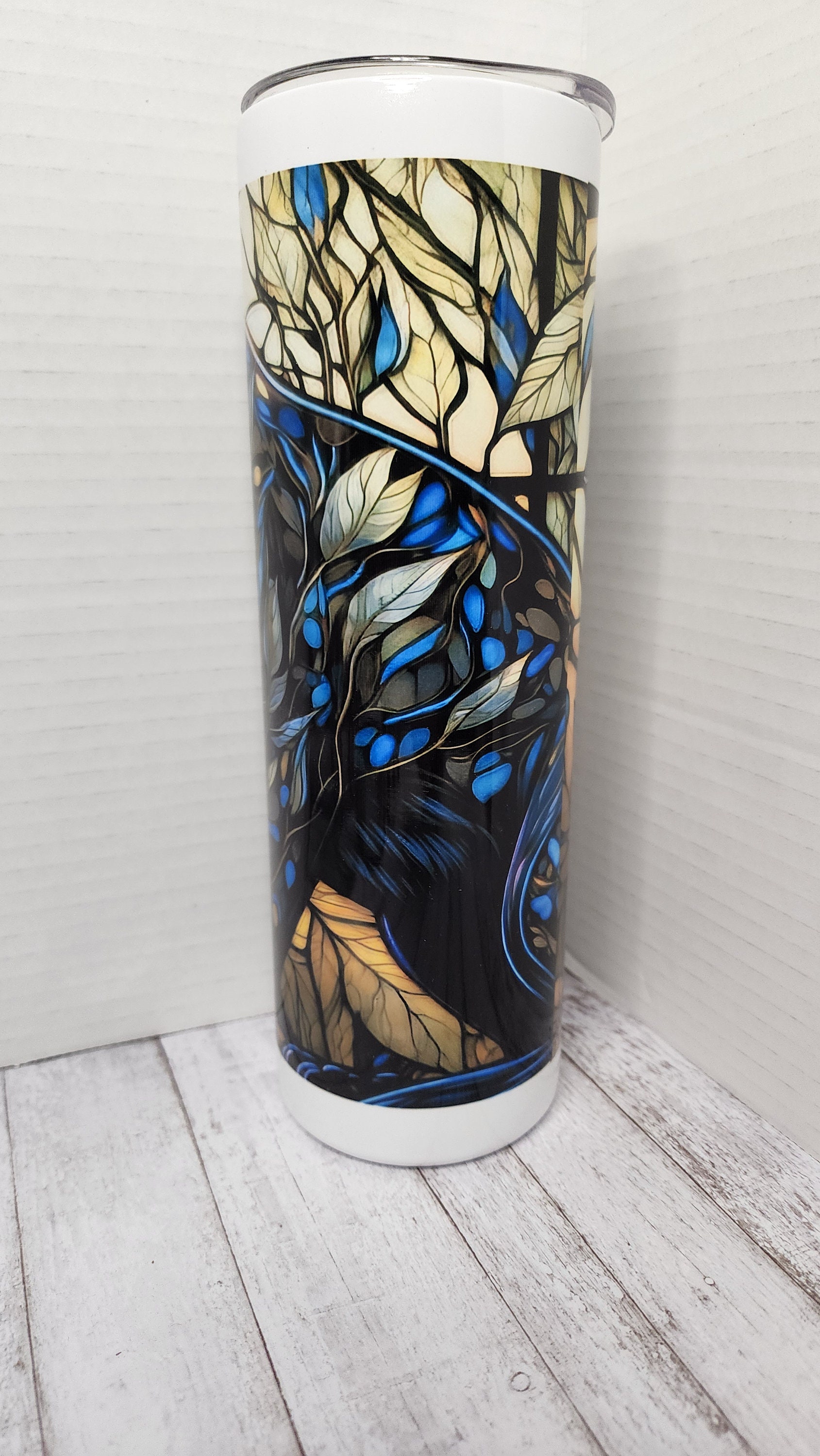 Black Panther Stainless Steel Tumbler: Sublimated 30 Oz Beverage