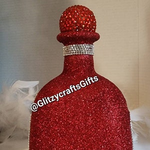 SILVER PATRON TEQUILA 750 ml. empty upcycle Bottle.  Unique Birthday-Christmas-New Years or any celebration gift.  Free shot glass.
