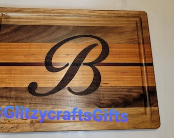 Handmade Exotic Wood Charcuterie Board: Personalized Cheese Cutting Board
