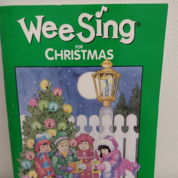 Wee Sing For Christmas 1999 Kids Song Book by Pamela Conn Beall & Susan Hagen Nipp Paperback