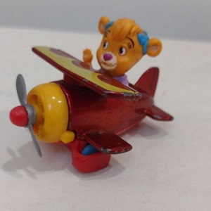 Vintage Disney&#39;s Tailspin Molly Cunningham in Diecast Airplane McDonald&#39;s Toy