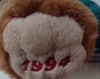 Vintage 1994 Teddy Bear Lane Christmas Kmart Brown Stuffed Vintage 1994 Teddy Bear Lane Christmas Kmart Brown Stuffed