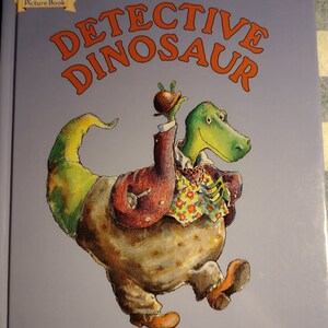 Detective Dinosaur by James Skofield An I Can Read Picture Book 1996 Barnes & Noble