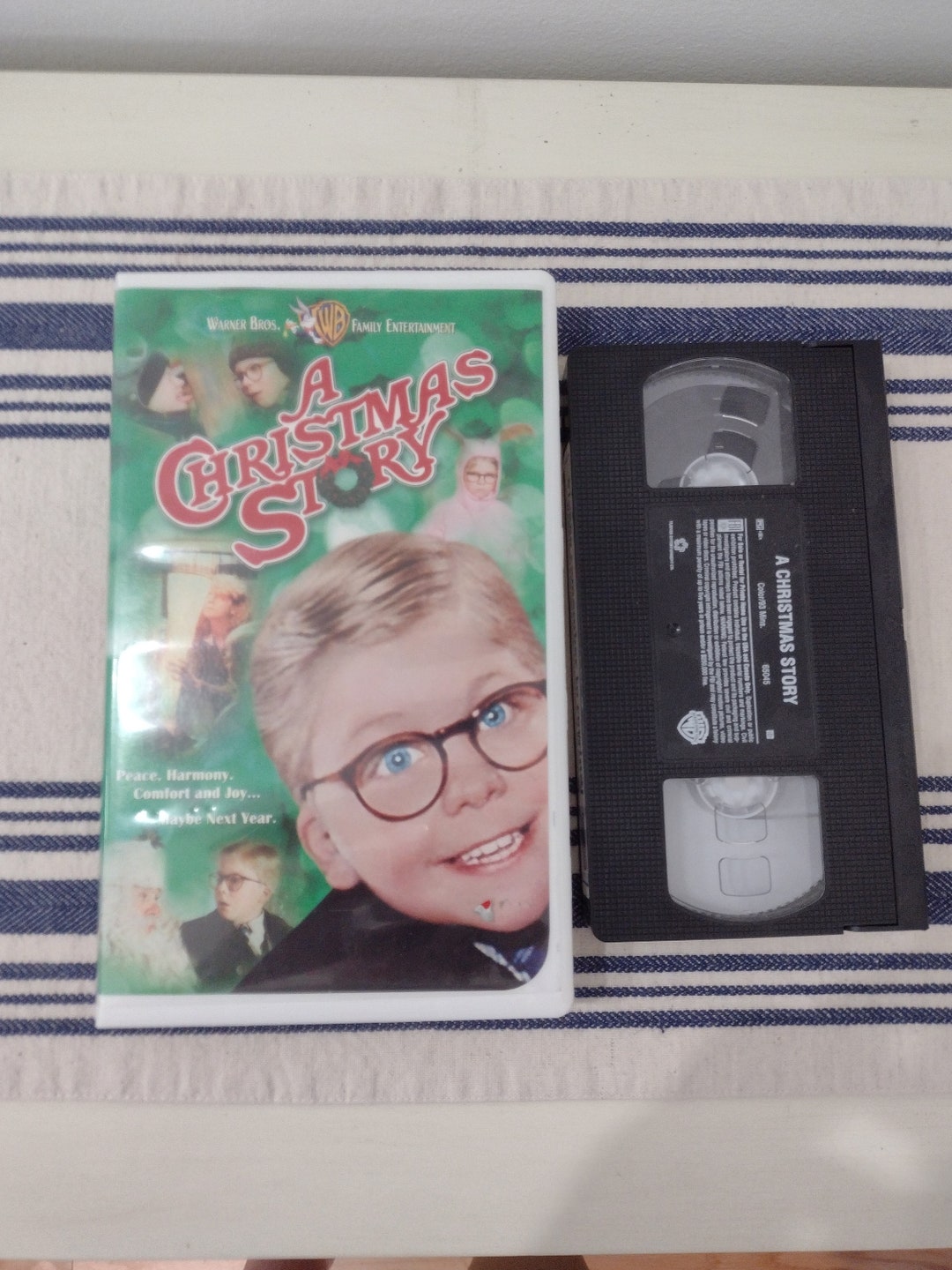 A Christmas Story VHS Video Movie Warner Brothers Rated PG Etsy
