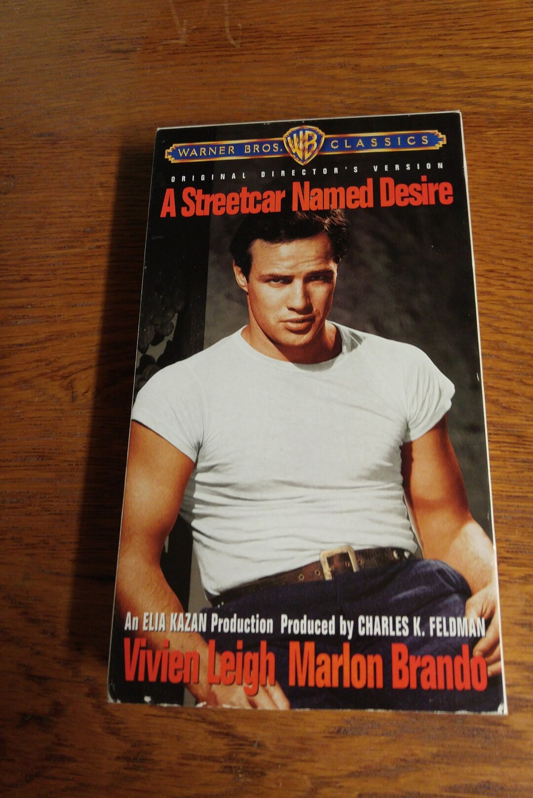 A Streetcar Named Desire VHS Video Movie 1951 Black and White  