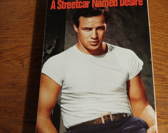 A Streetcar Named Desire VHS Video Movie 1951 Black and White Tennesee Williams