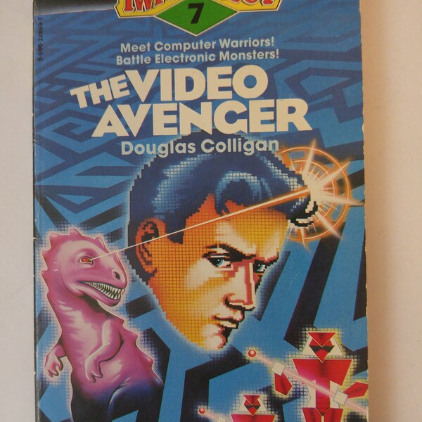 1983 Twist A Plot Book The Video Avenger #7 by Douglas Colligan