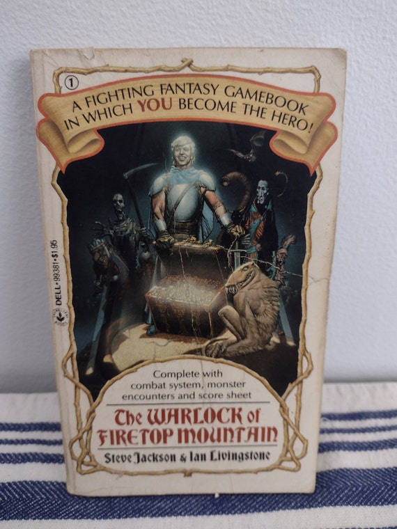 Fighting Fantasy Gamebooks Steve Jackson Ian Livingstone