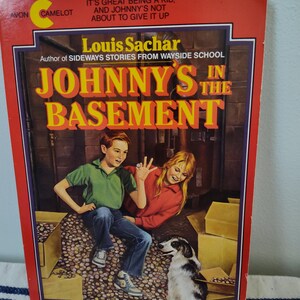 Johnny&#39;s In the Basement by Louis Sachar 1983 Edition Paperback Book